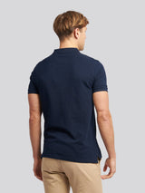 Mens Chuck Polo Shirt Dark Sapphire Navy