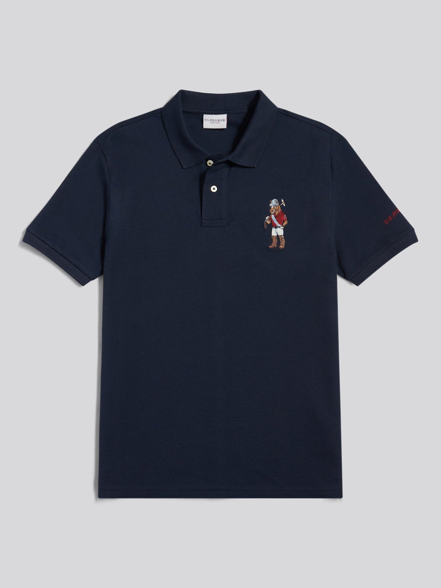 Mens Chuck Polo Shirt Dark Sapphire Navy