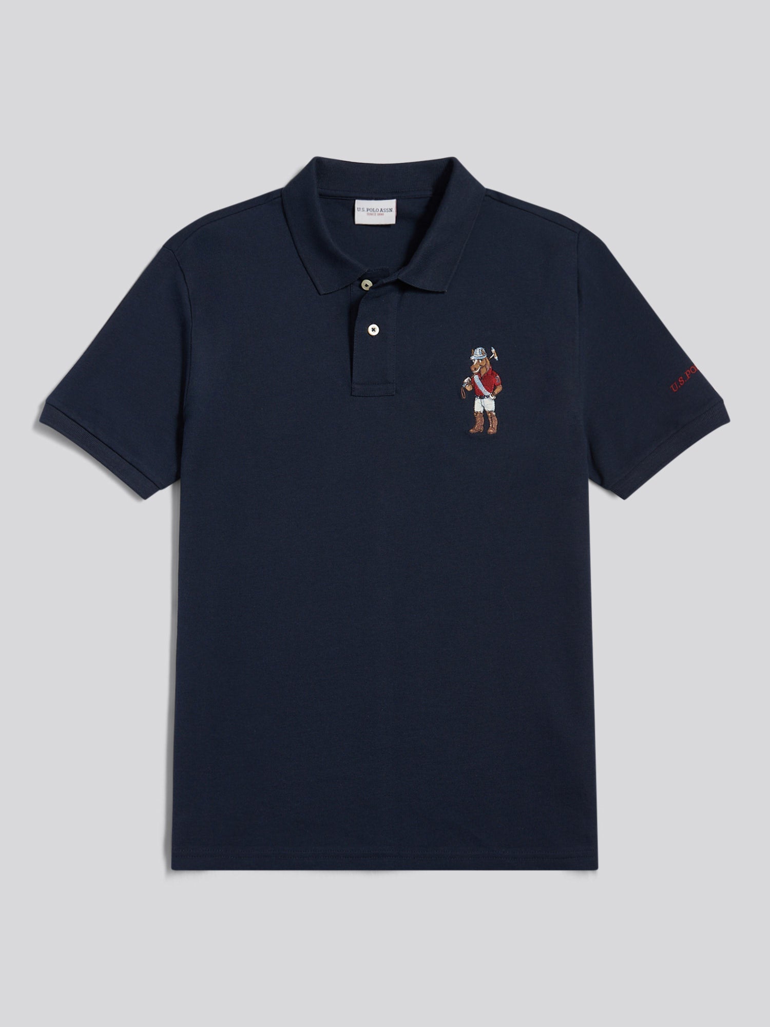 Mens Chuck Polo Shirt Dark Sapphire Navy
