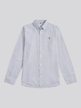 Mens Oxford Stripe  Shirt Blue Yonder