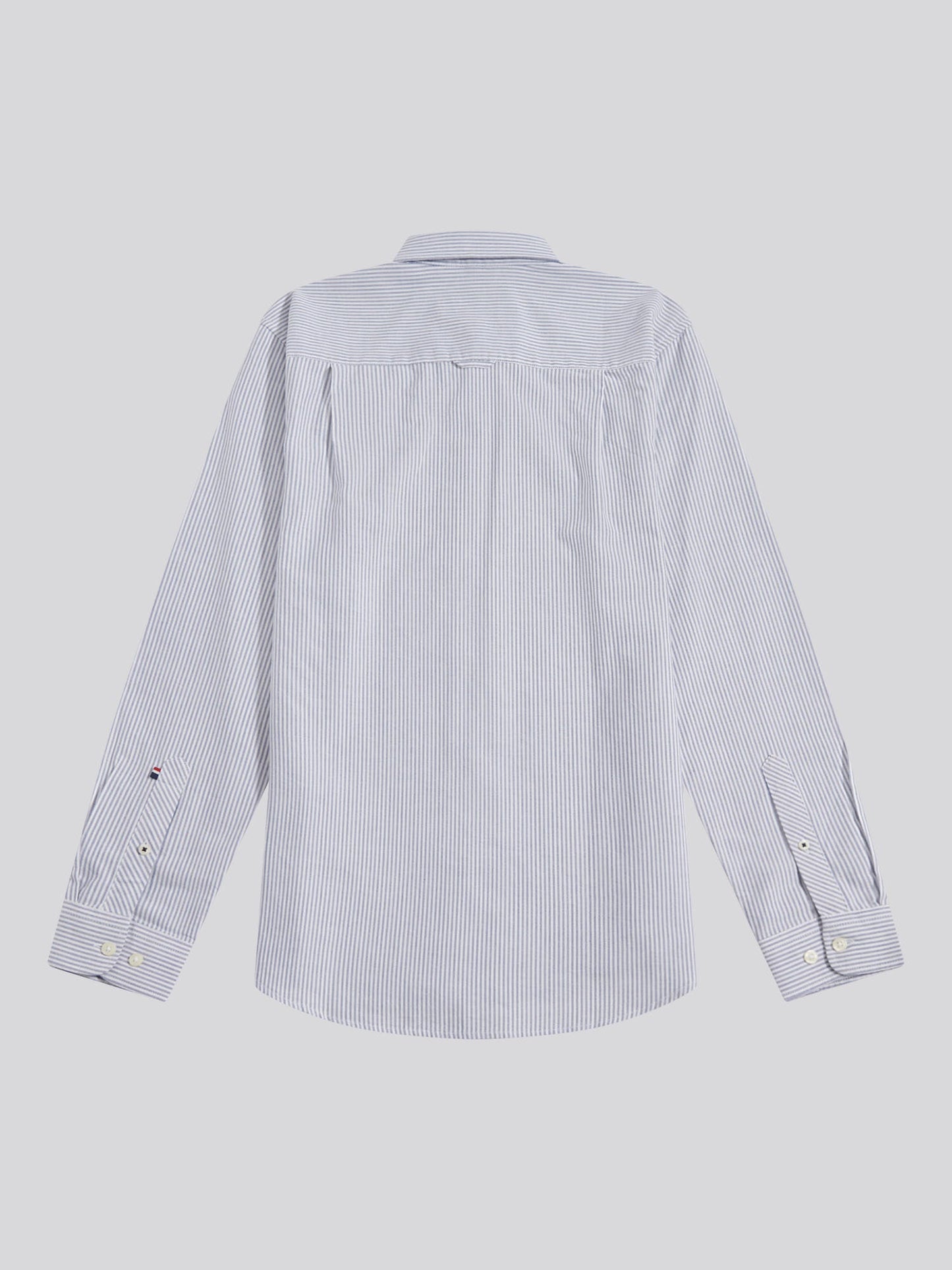 Mens Oxford Stripe  Shirt Blue Yonder