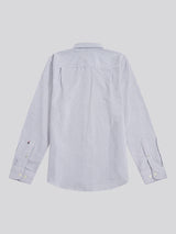 Mens Oxford Stripe  Shirt Blue Yonder