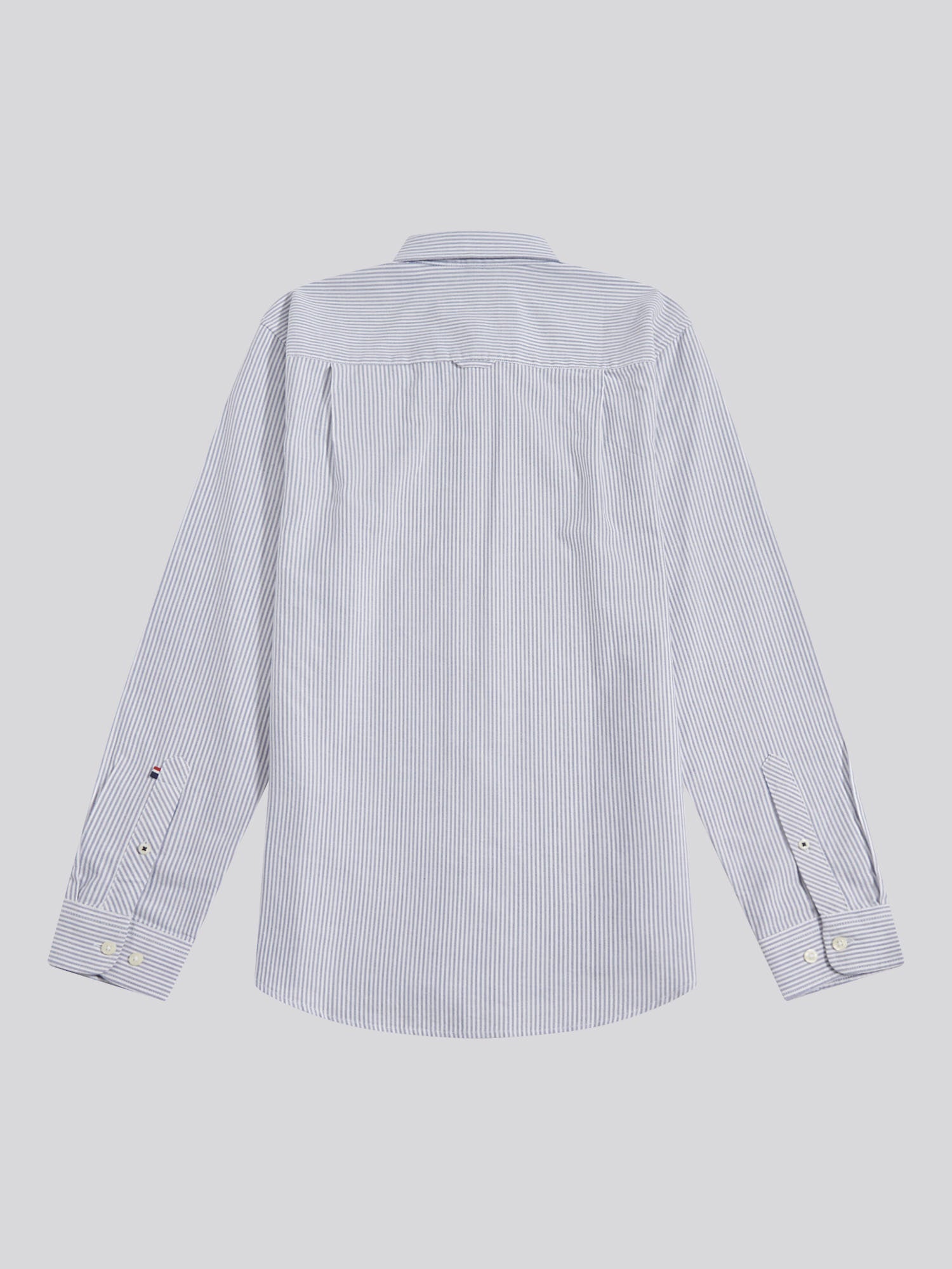 Mens Oxford Stripe  Shirt Blue Yonder