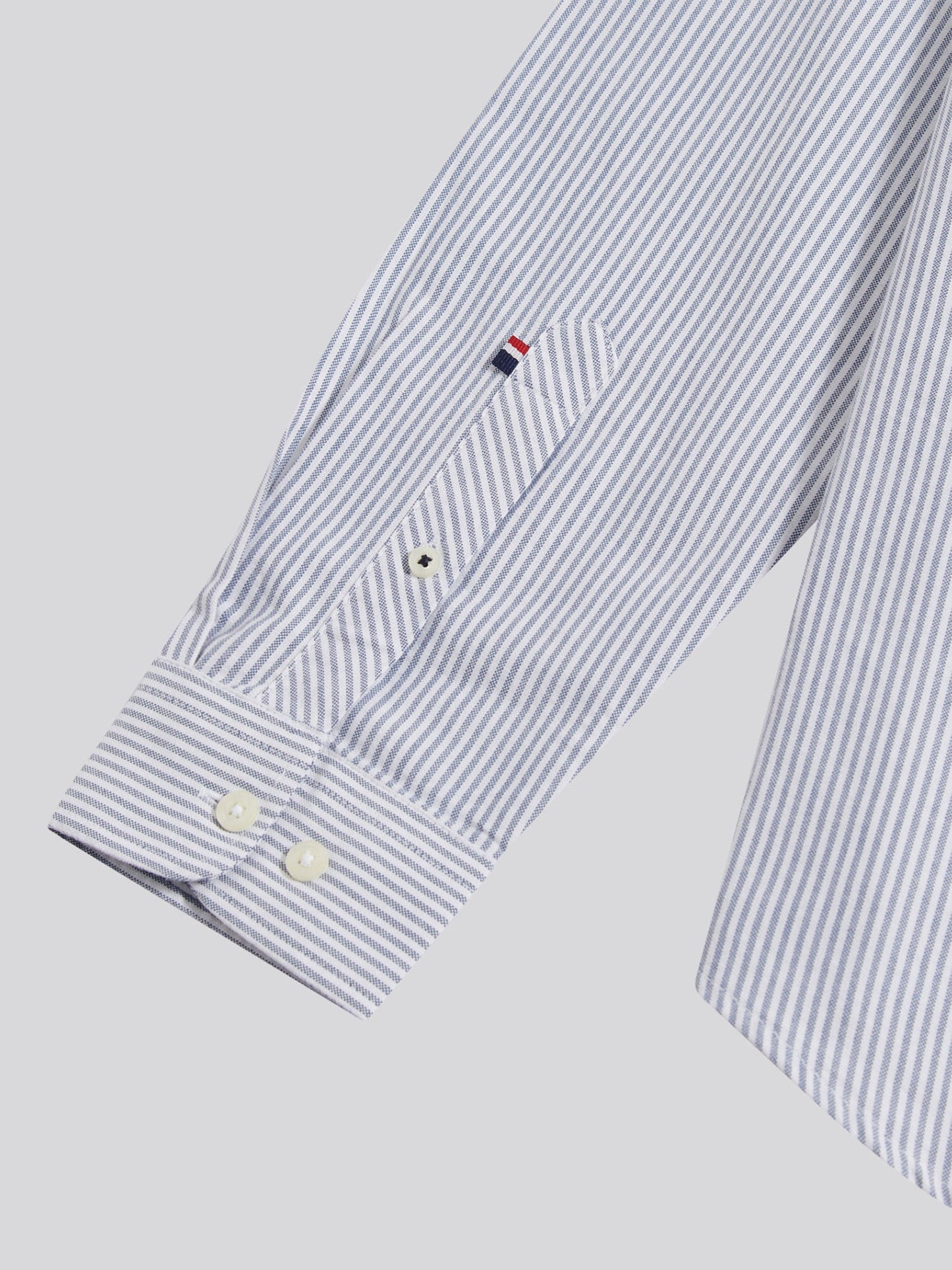 Mens Oxford Stripe  Shirt Blue Yonder