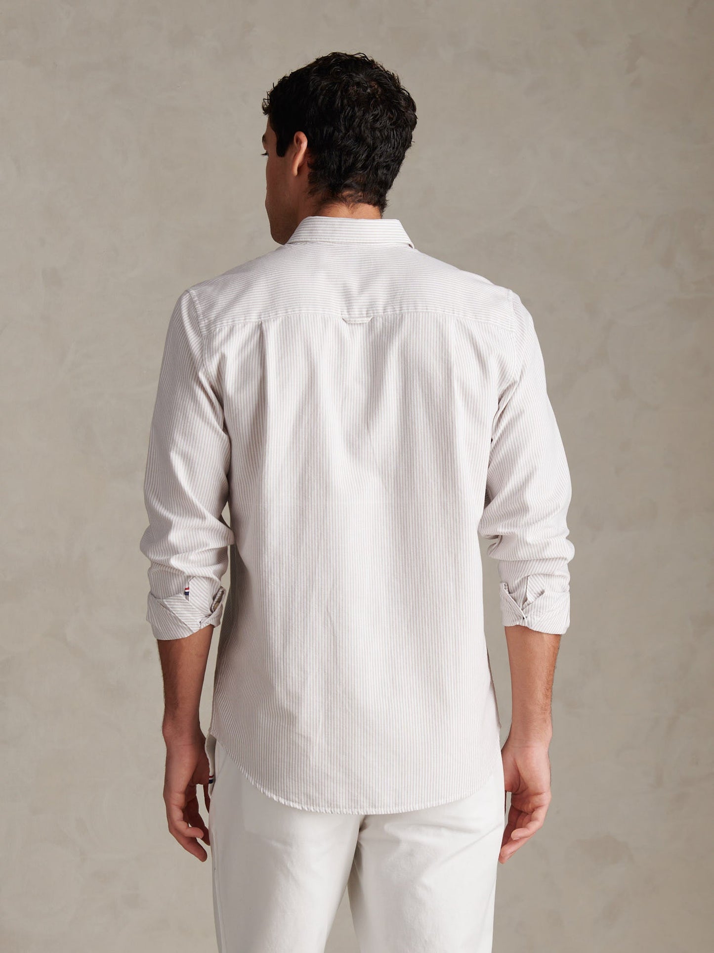 Mens Oxford Stripe  Shirt Atmosphere