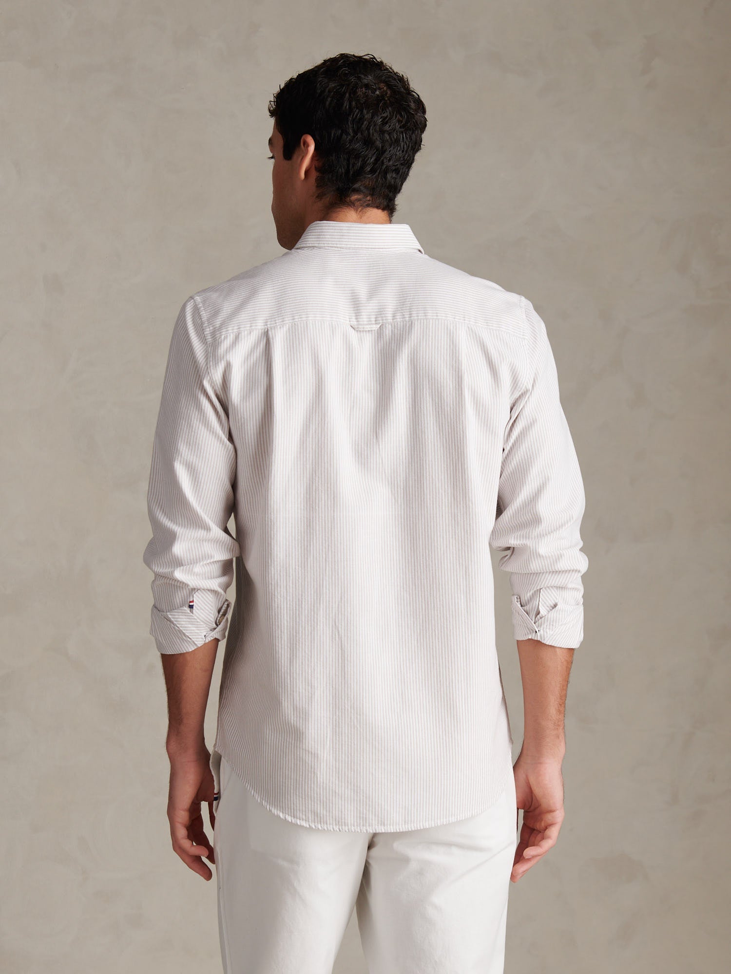 Mens Oxford Stripe  Shirt Atmosphere