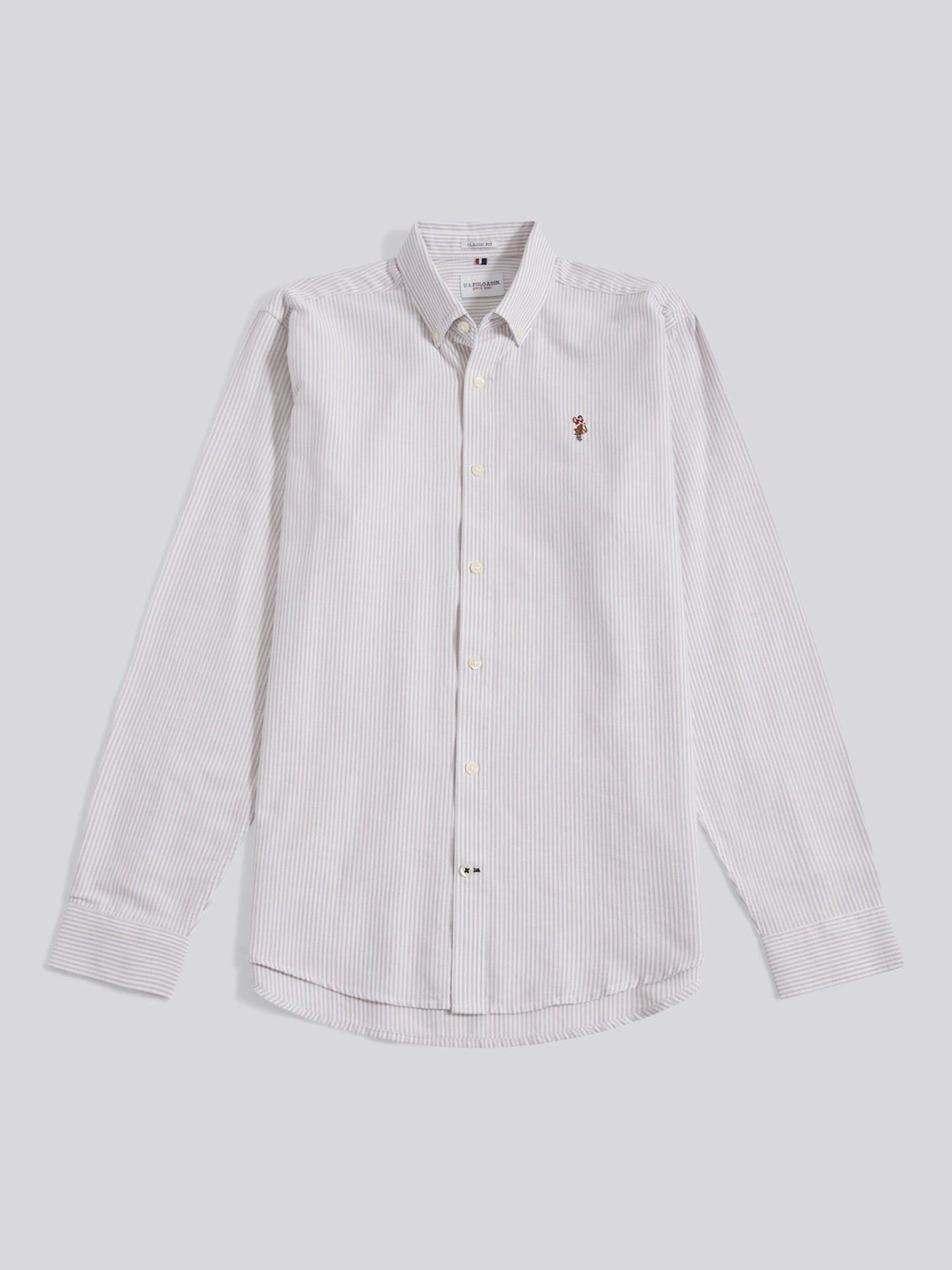 Mens Oxford Stripe  Shirt Atmosphere