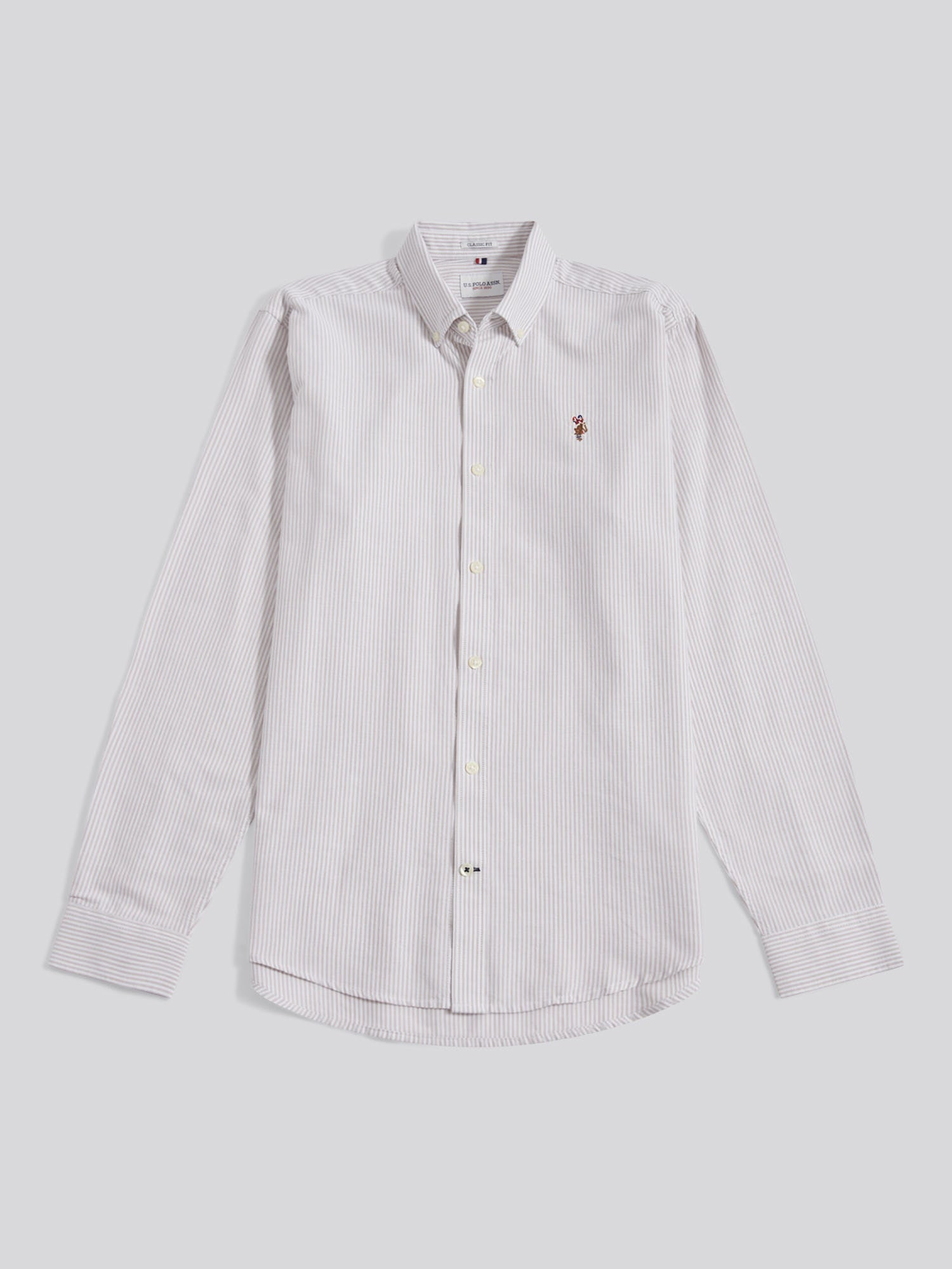 Mens Oxford Stripe  Shirt Atmosphere