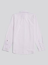 Mens Oxford Stripe  Shirt Lilac Breeze