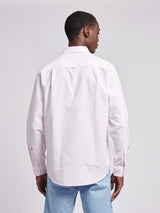 Mens Oxford Stripe  Shirt Tickled Pink