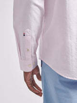Mens Oxford Stripe  Shirt Tickled Pink
