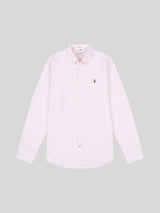 Mens Oxford Stripe  Shirt Tickled Pink