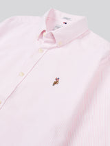 Mens Oxford Stripe  Shirt Tickled Pink