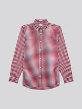 Mens Gingham Shirt in Multi