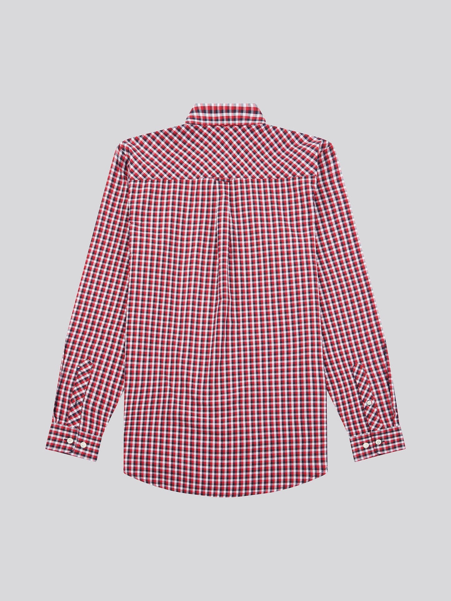 Mens Gingham Shirt in Multi