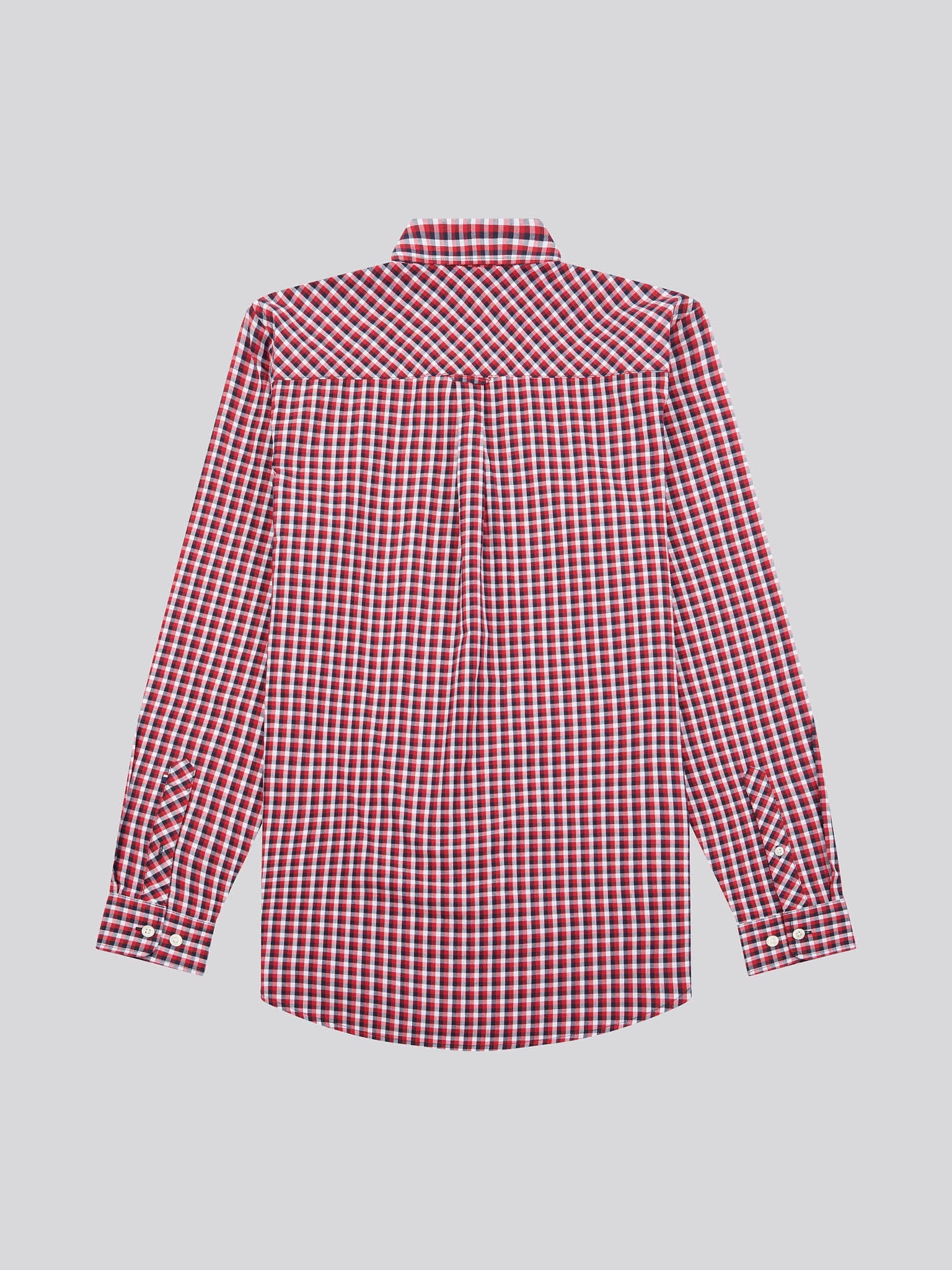 Mens Gingham Shirt in Multi