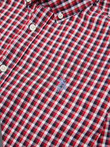 Mens Gingham Shirt in Multi