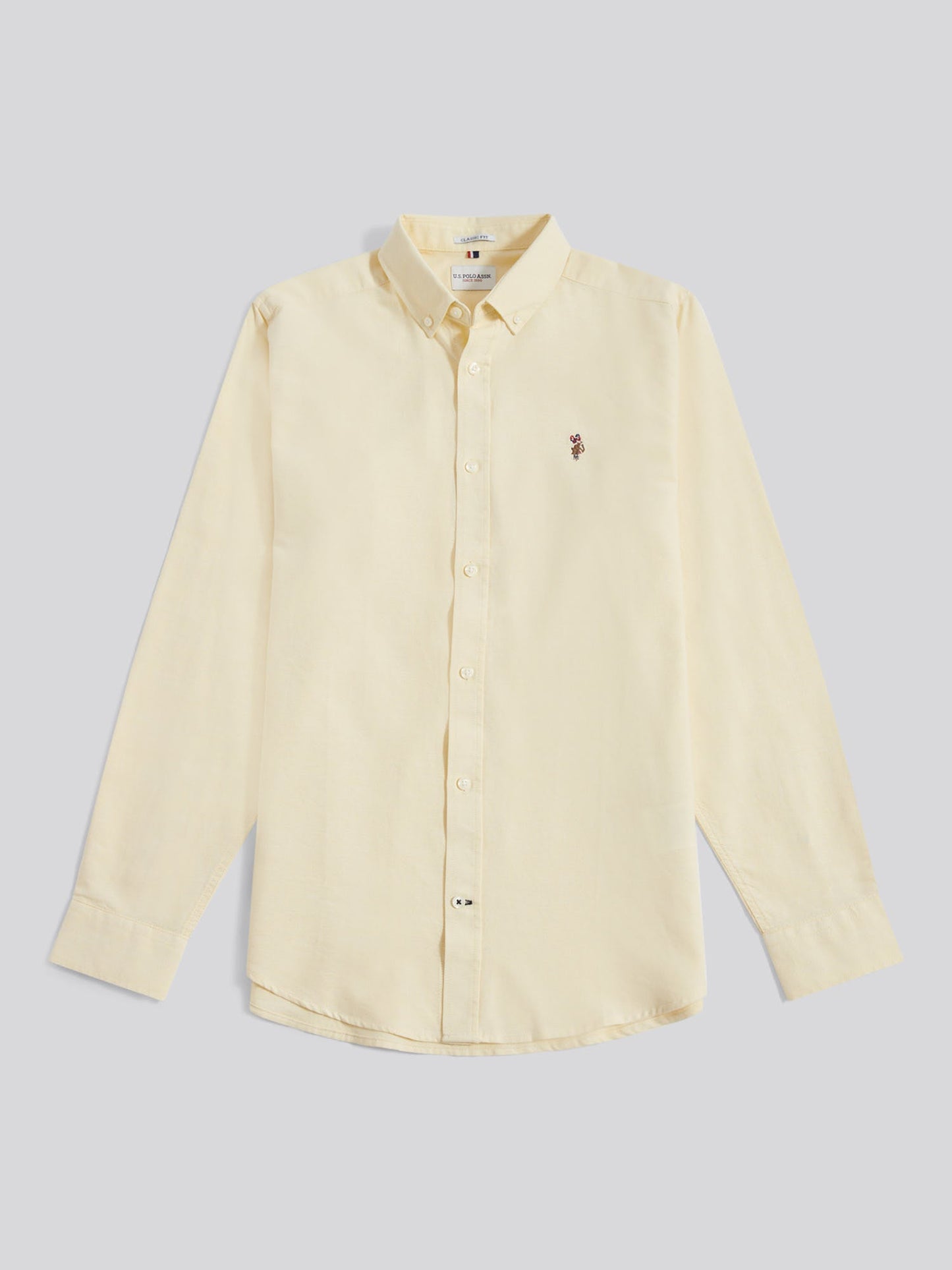 Mens Peached Oxford Shirt French Vanilla