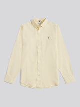 Mens Peached Oxford Shirt French Vanilla
