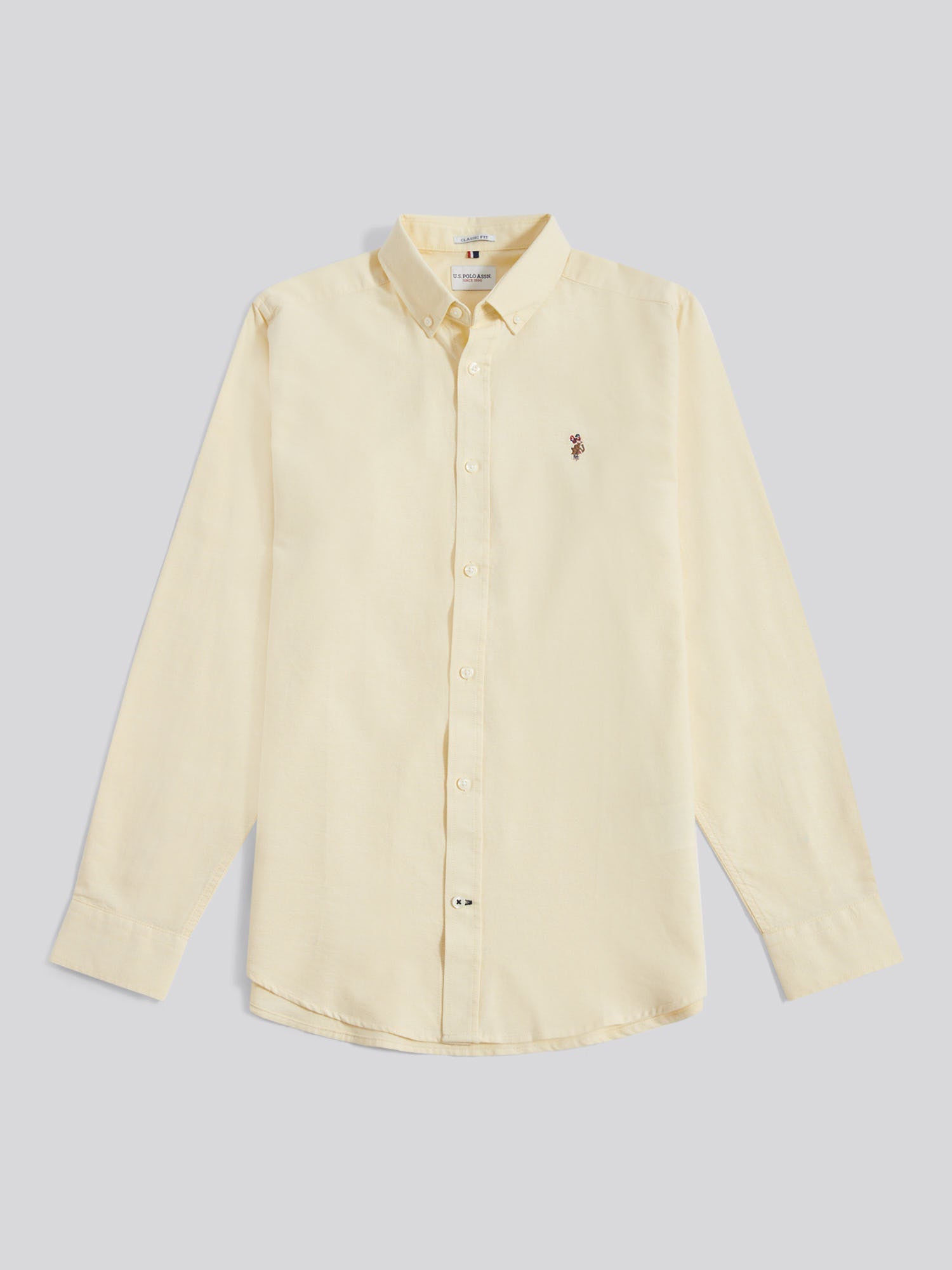 Mens Peached Oxford Shirt French Vanilla