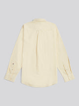 Mens Peached Oxford Shirt French Vanilla