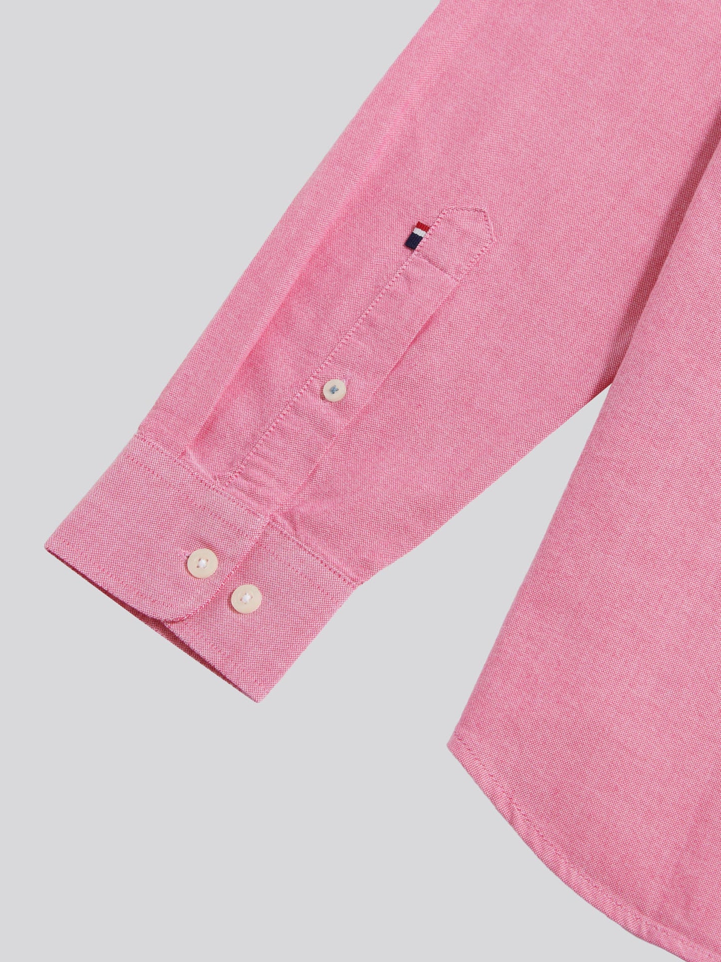 Mens Peached Oxford Shirt Chateau Rose