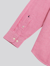 Mens Peached Oxford Shirt Chateau Rose