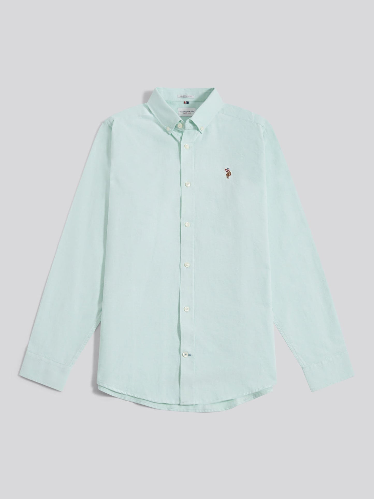 Mens Peached Oxford Shirt Bay