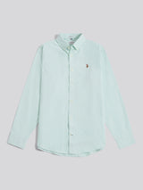 Mens Peached Oxford Shirt Bay