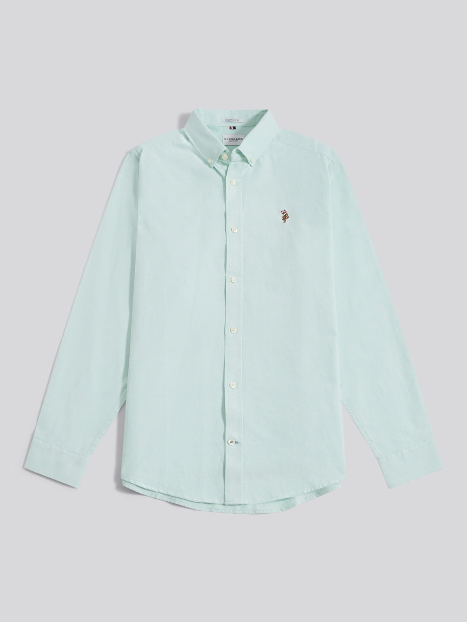 Mens Peached Oxford Shirt Bay