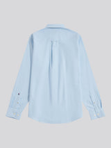 Mens Peached Oxford Shirt Ice Blue