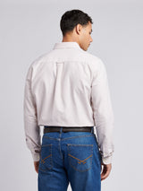 Mens Peached Oxford Shirt Doeskin