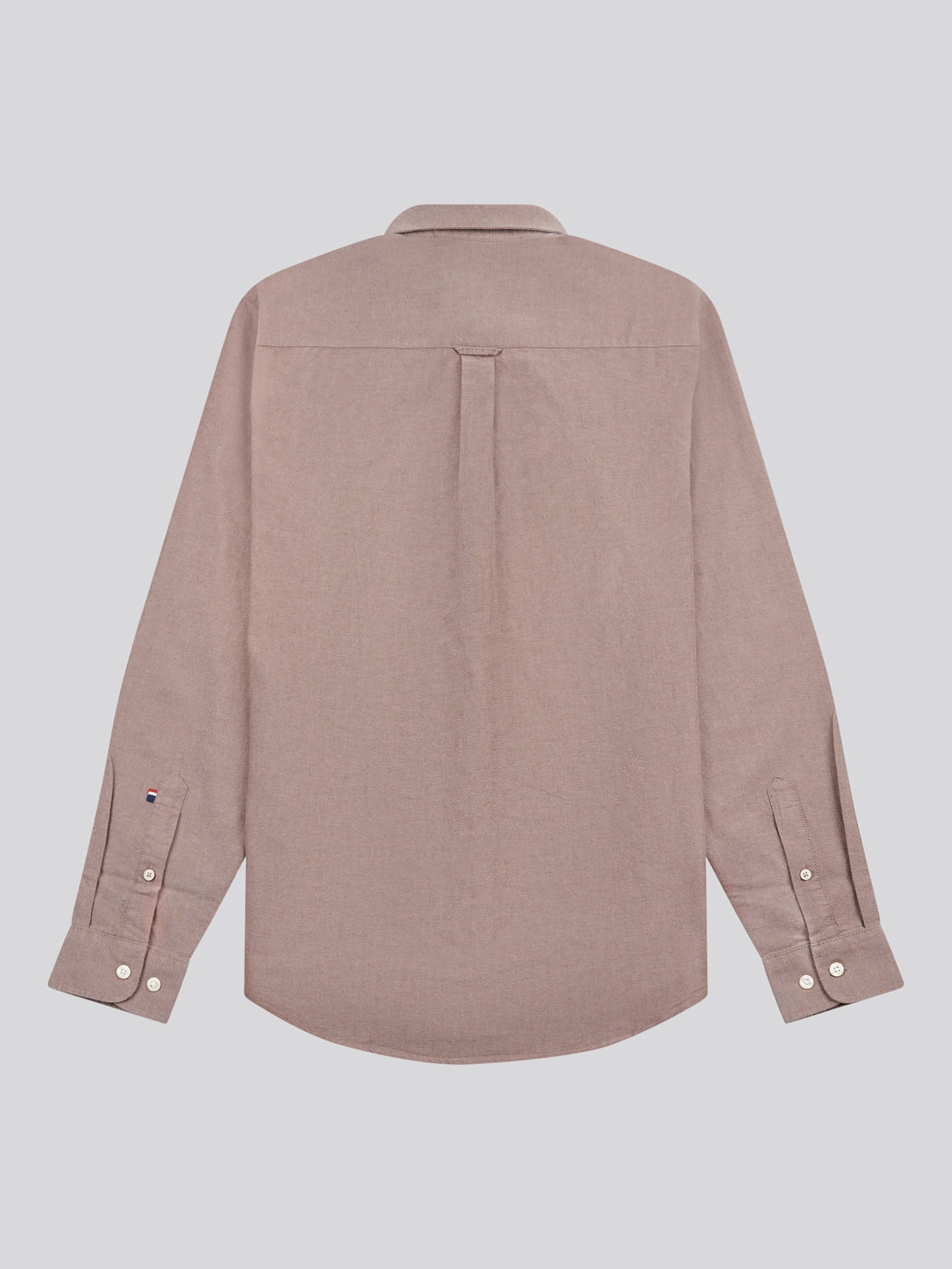 Mens Peached Oxford Shirt Chocolate Martini