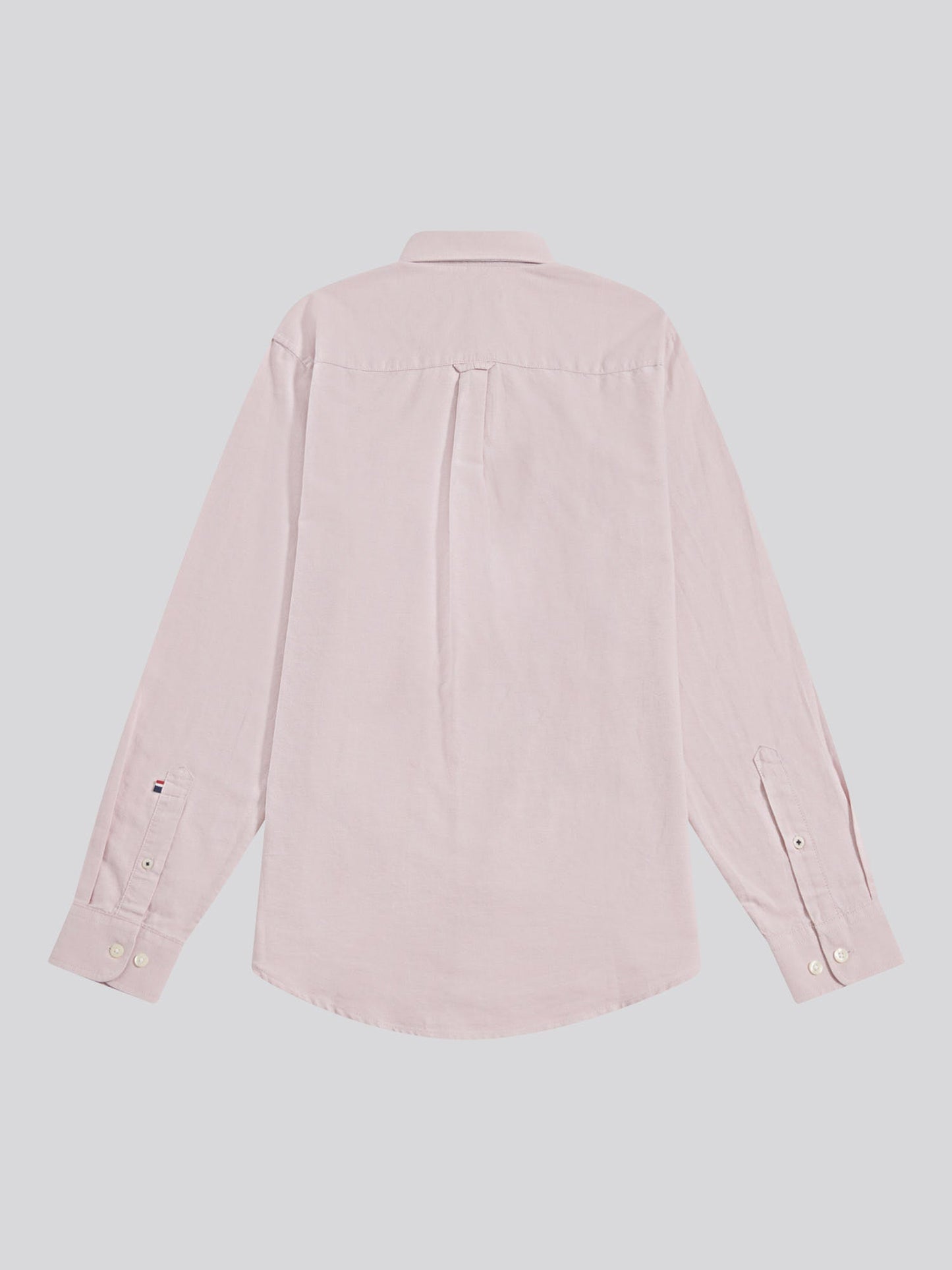 Mens Peached Oxford Shirt Sepia Rose