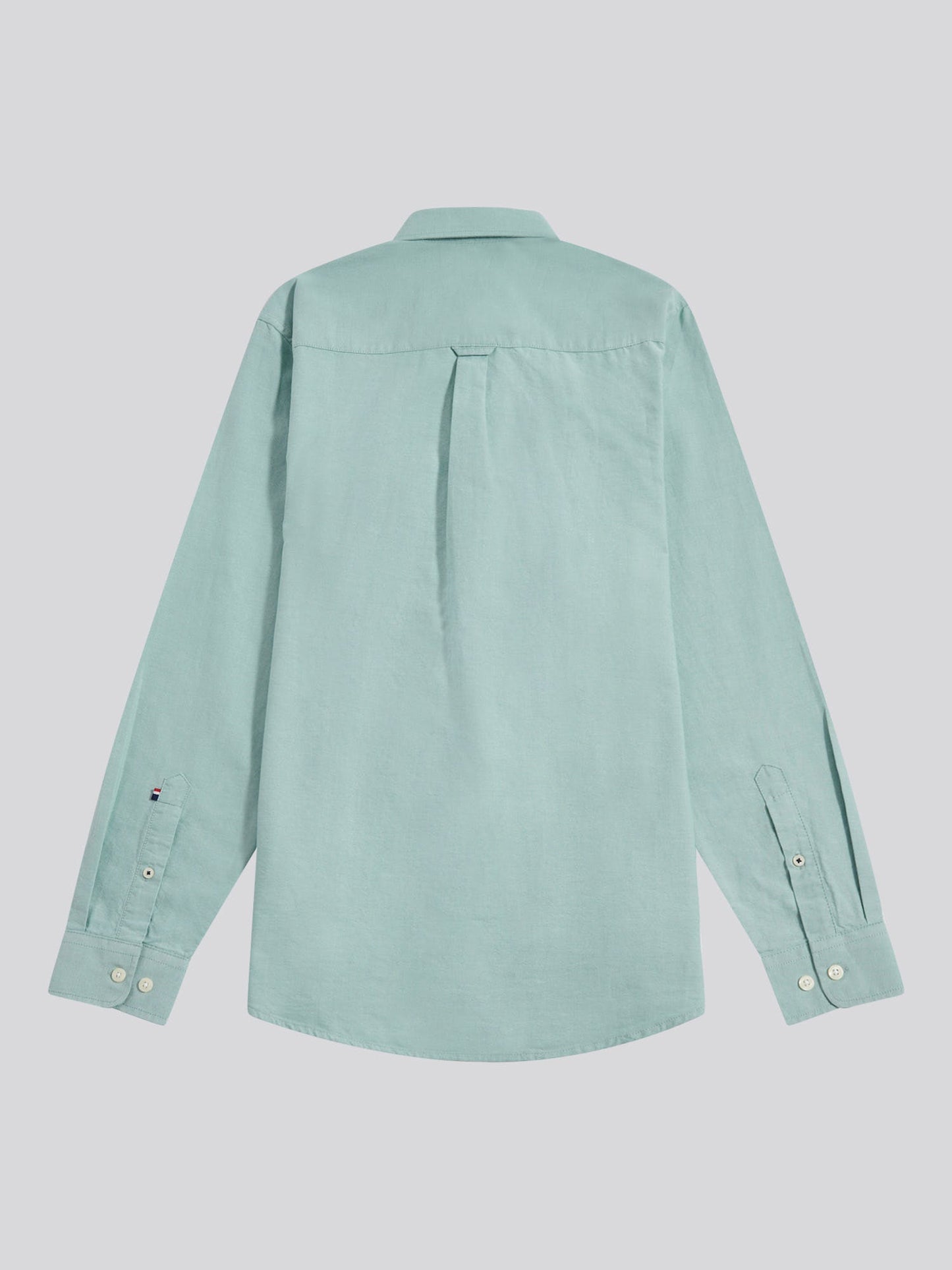 Mens Peached Oxford Shirt Aquifer