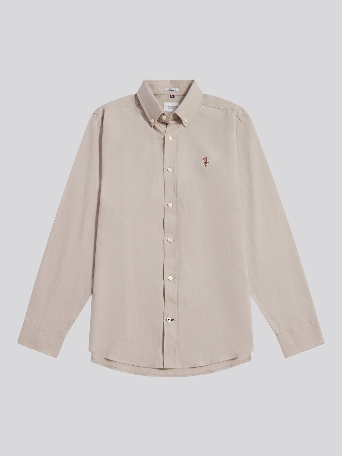 Mens Peached Oxford Shirt String