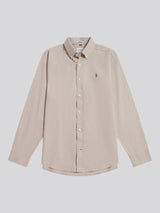 Mens Peached Oxford Shirt String