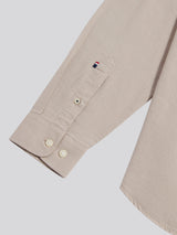 Mens Peached Oxford Shirt String