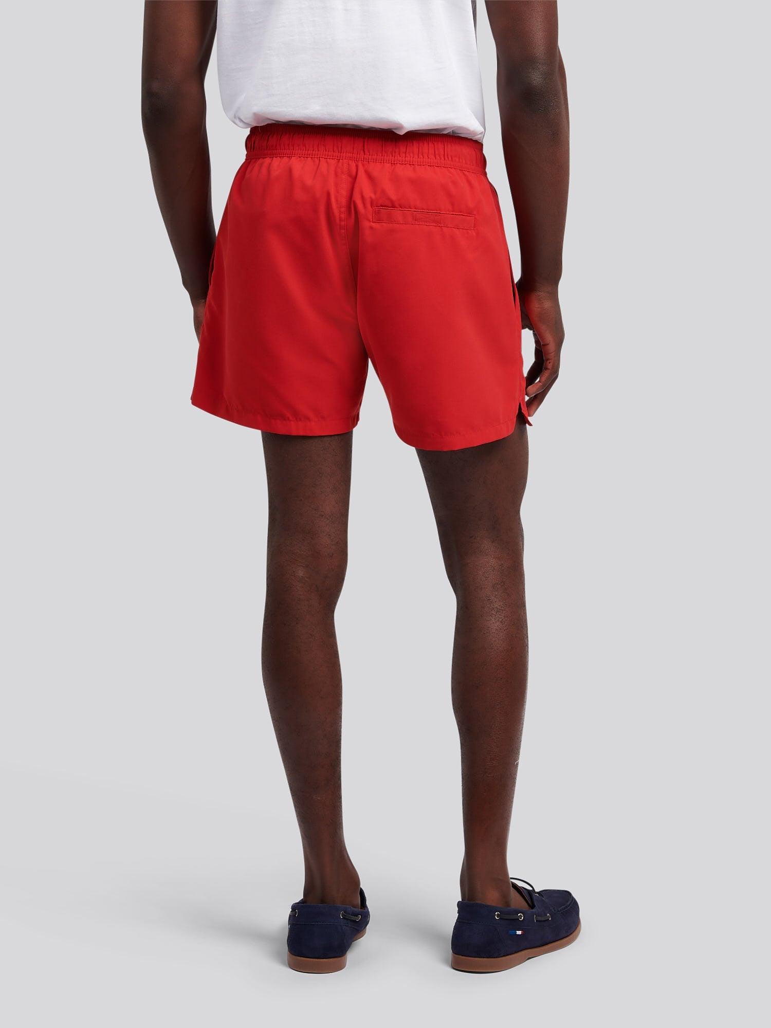 Mens Player 3 Swim Short Haute Red