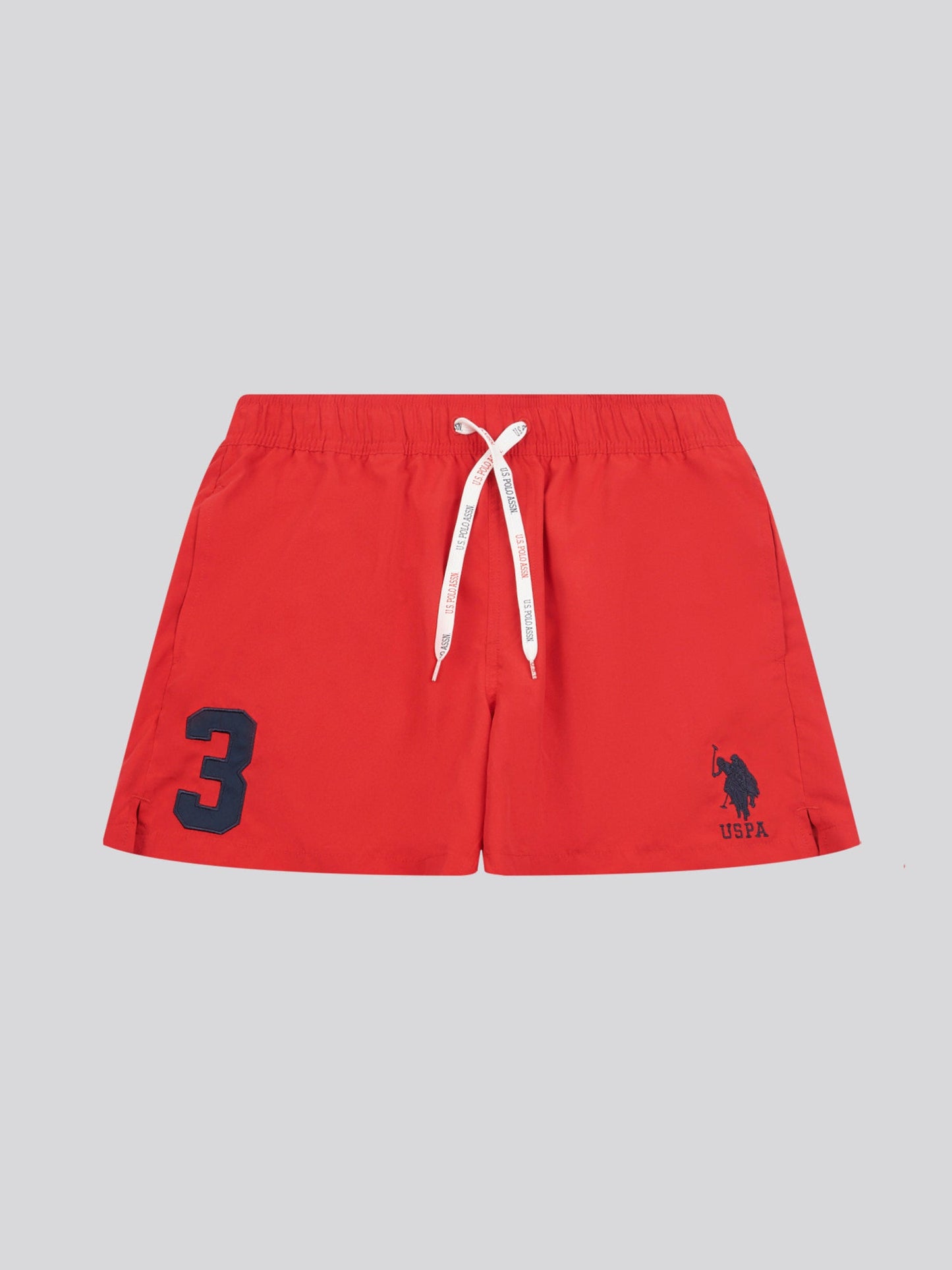 Mens Player 3 Swim Short Haute Red