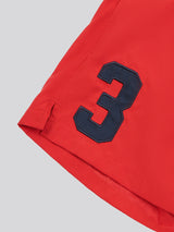 Mens Player 3 Swim Short Haute Red