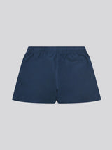 Mens Player 3 Swim Short Dark Sapphire Navy / Haute Red DHM