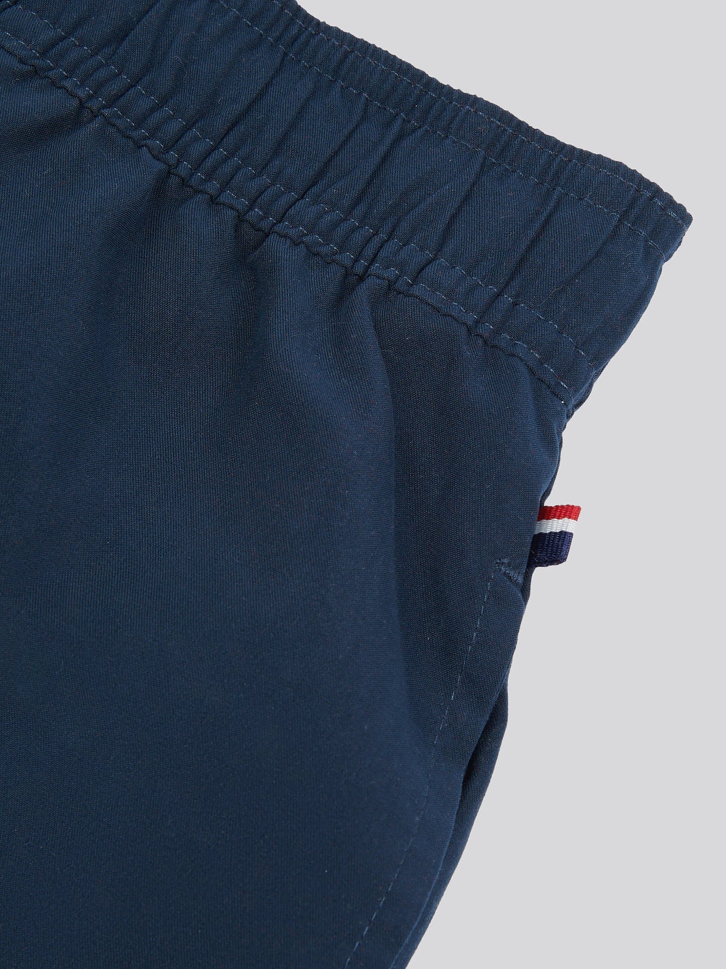 Mens Player 3 Swim Short Dark Sapphire Navy / Haute Red DHM