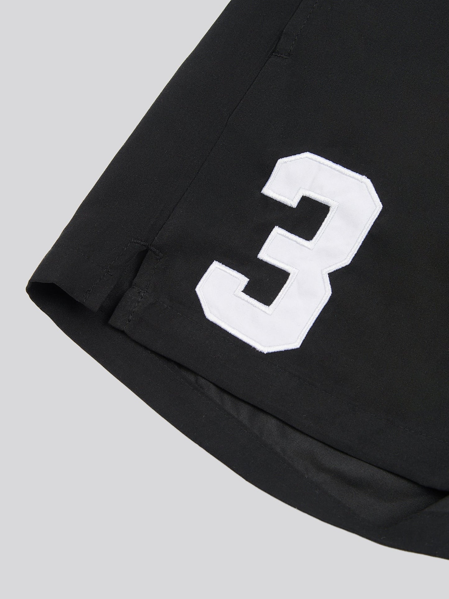 Mens Player 3 Swim Short Black Bright White DHM