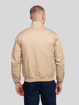 Mens Cotton Twill Harrington Jacket Cornstalk