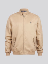 Mens Cotton Twill Harrington Jacket Cornstalk