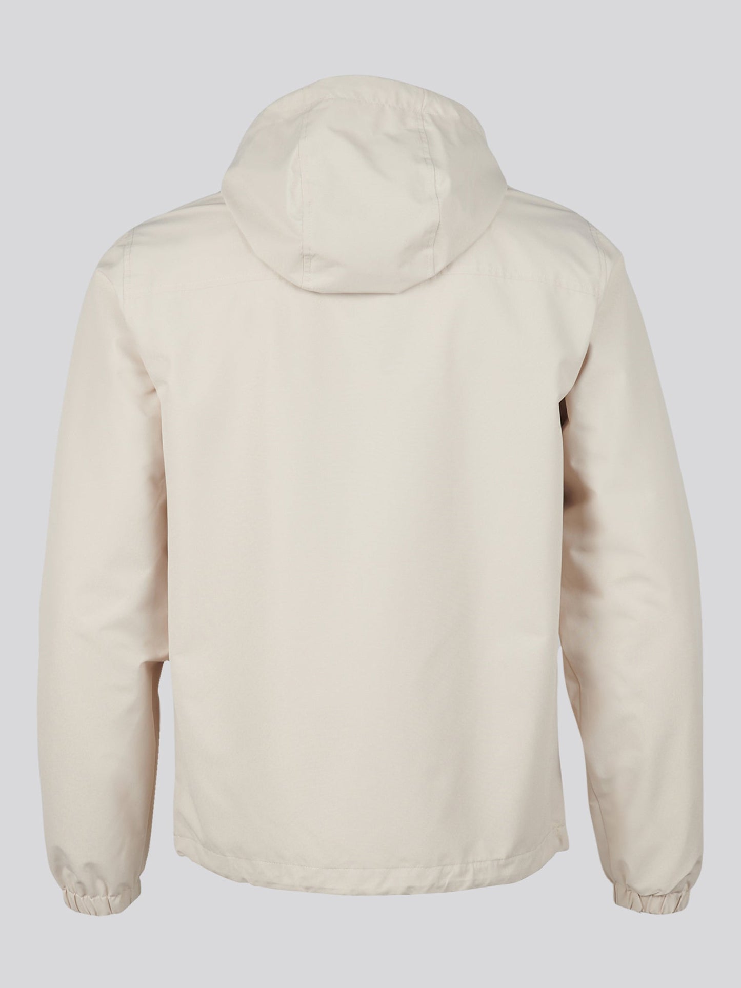 Mens Hooded Windbreaker Beige