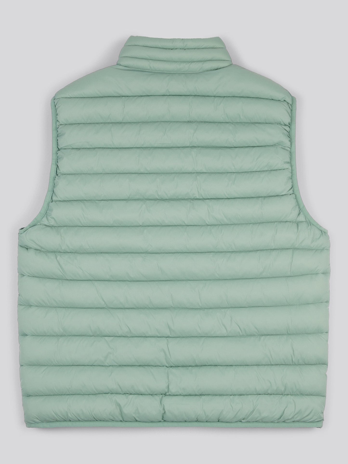 Mens Bound Quilted Gilet Iceberg Green