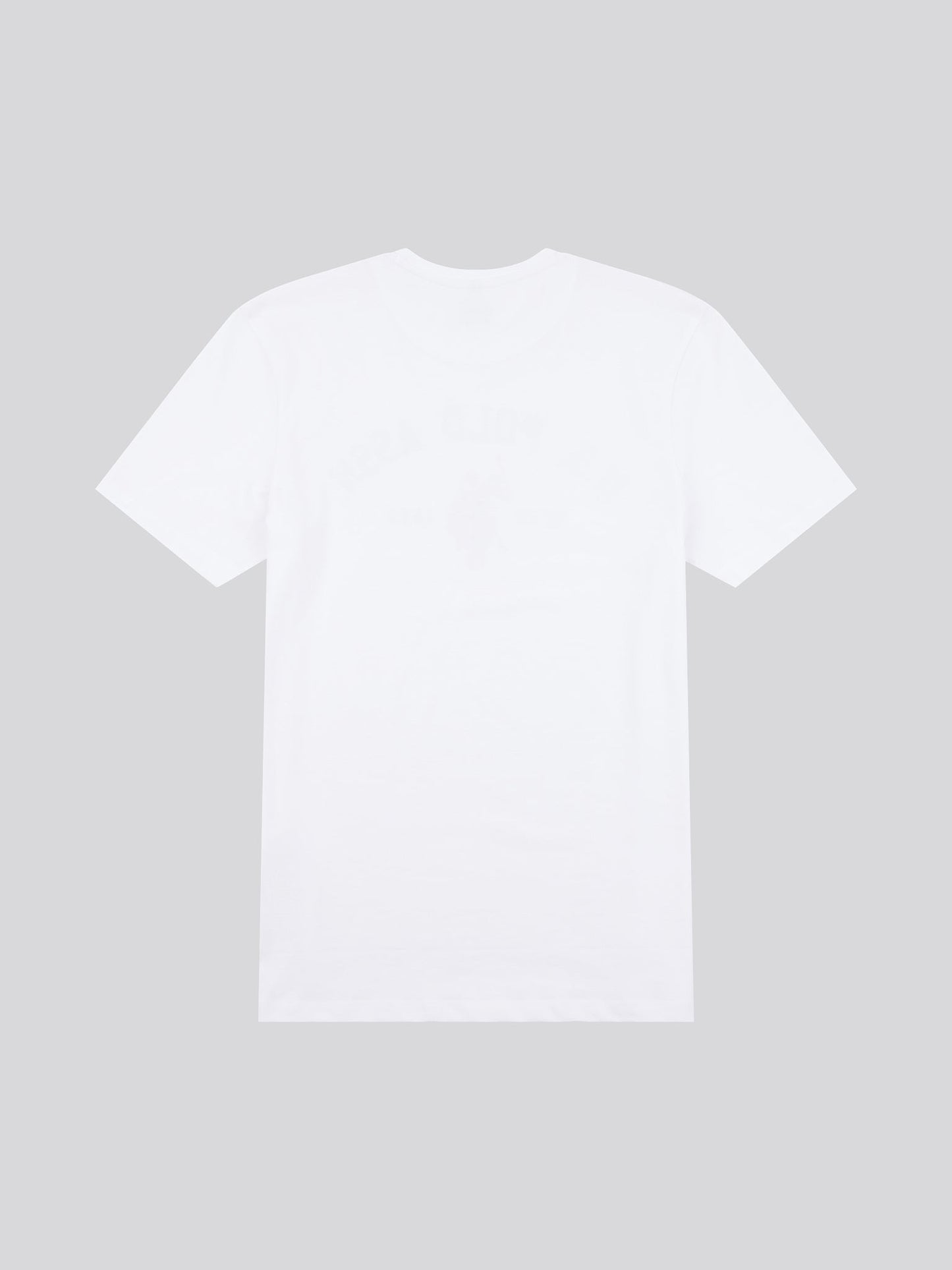 Mens Signature Arch Print T-Shirt Bright White