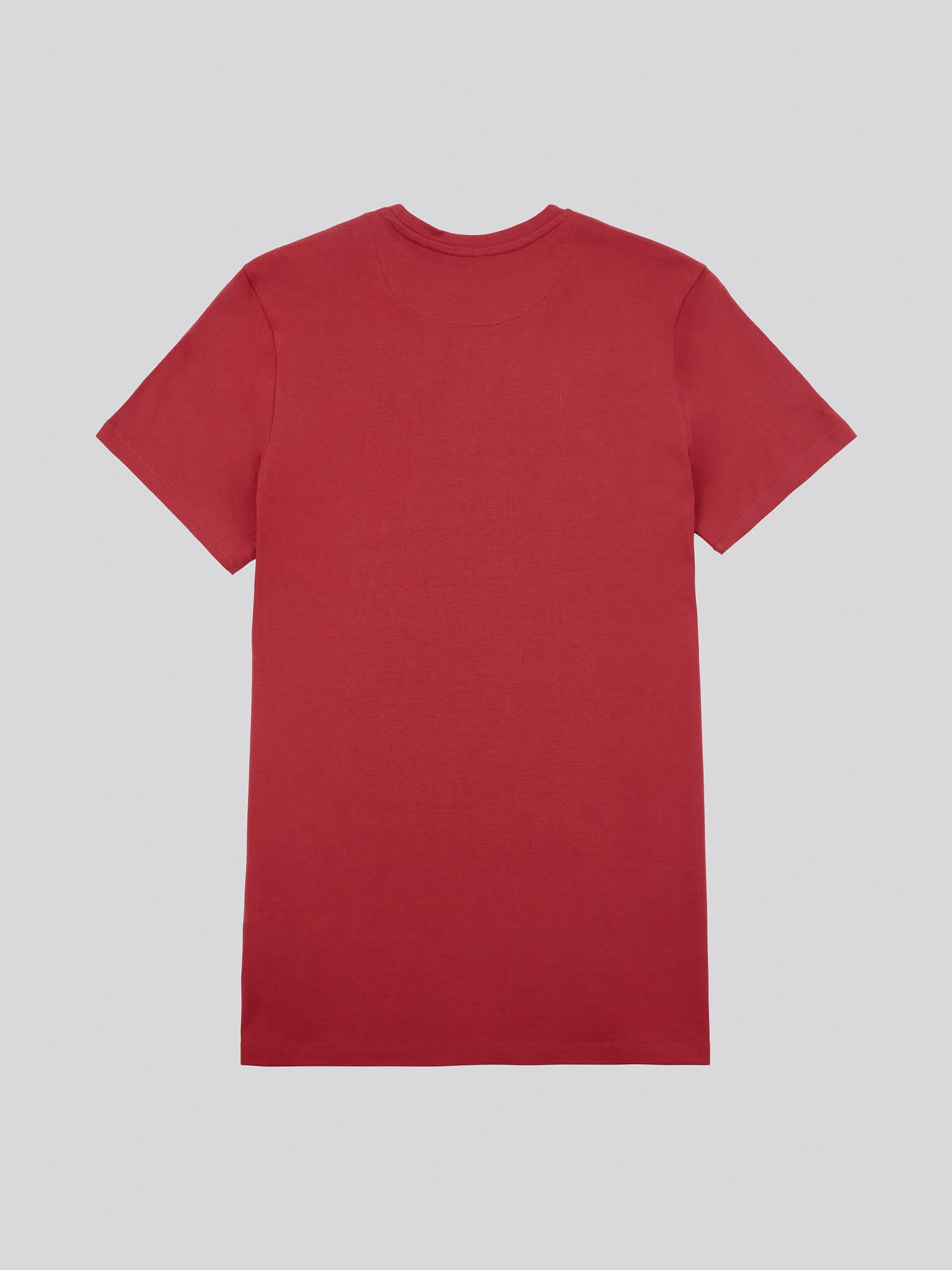 Mens Signature Arch Print T-Shirt Tibetan Red